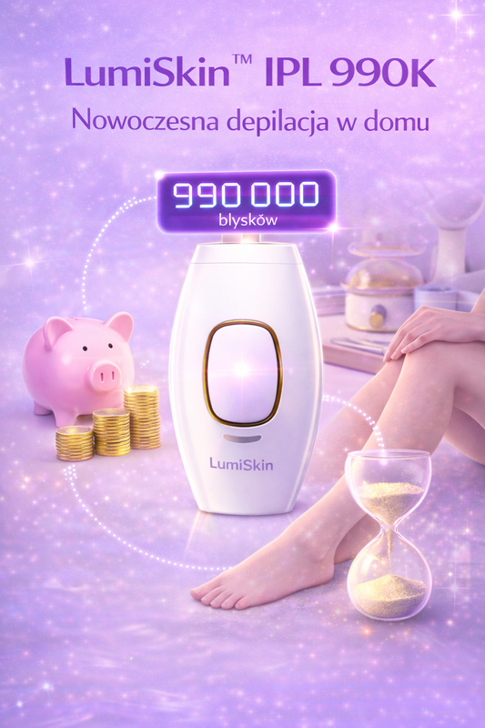 LumiSkin™ IPL 990K — nowoczesna depilacja w domu. Czy naprawdę działa?